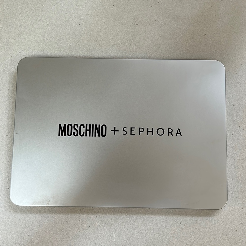 Moschino + Sephora eyeshadow pallets